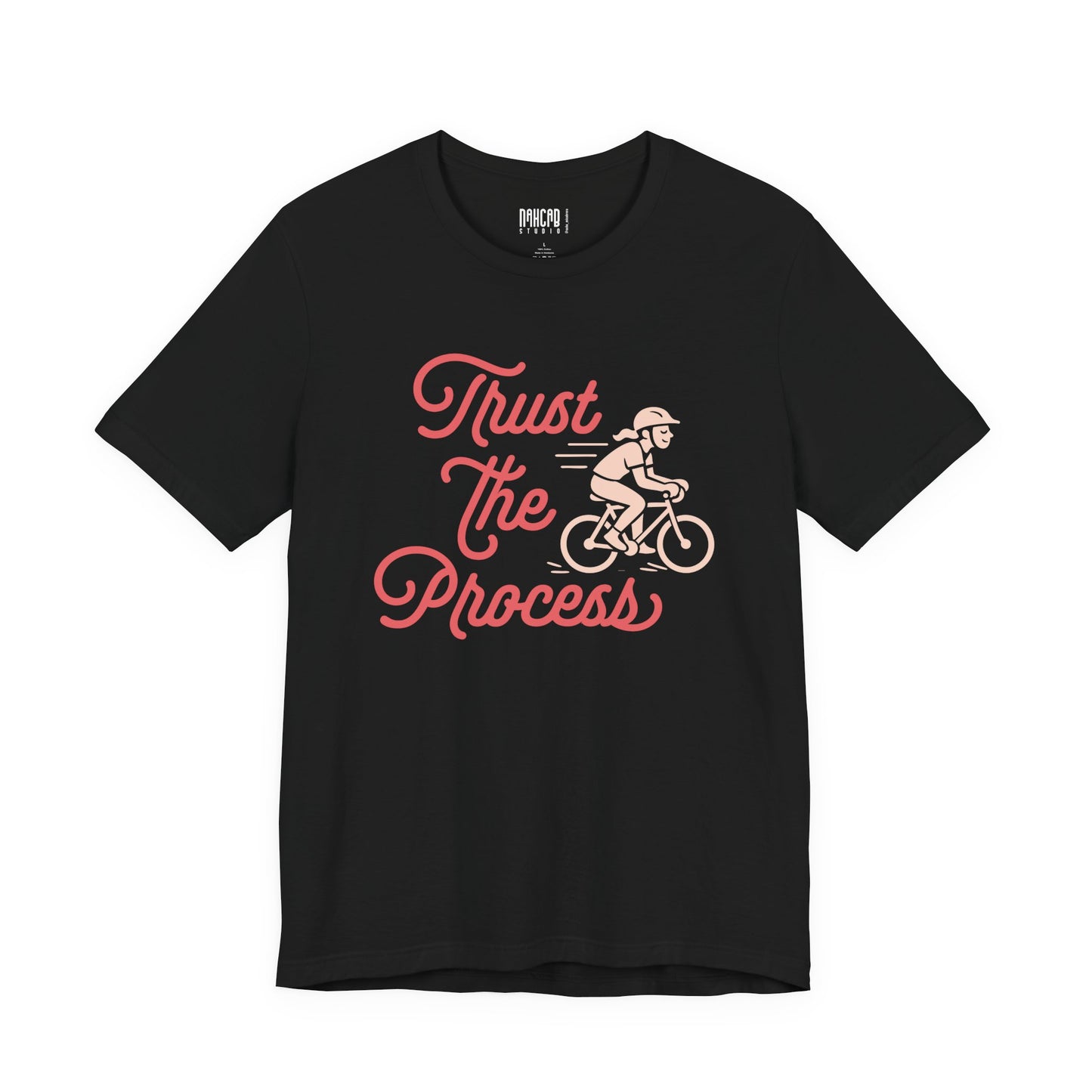 Trust the Process — Camiseta Unisex Softstyle (Diseño Ciclista)