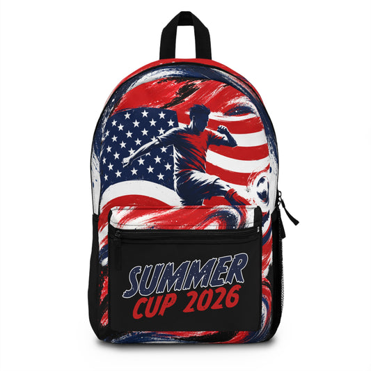 Backpack — Summer Cup 2026 American Flag Soccer Backpack