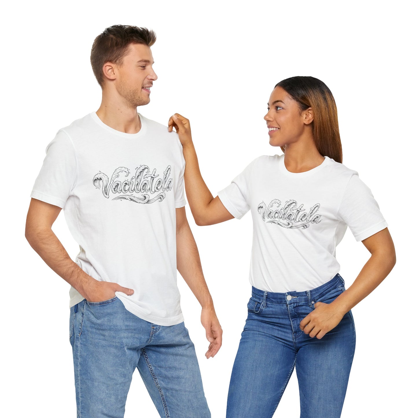 Short Sleeve Tee - Vacílátela Wave of Flow and Freedom Design