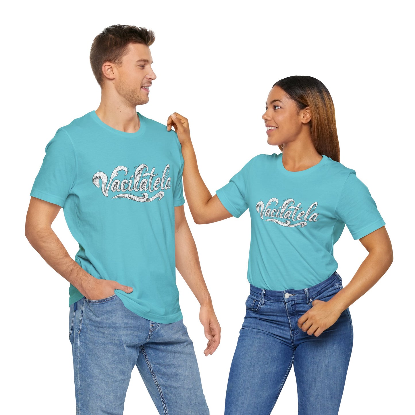 Short Sleeve Tee - Vacílátela Wave of Flow and Freedom Design