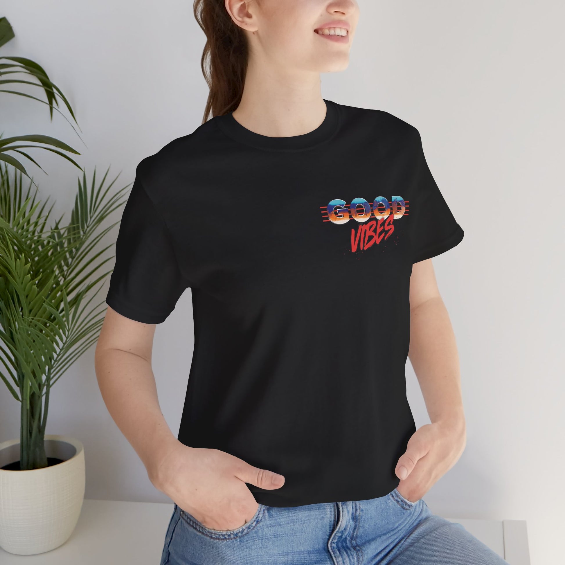 Good Vibes T-Shirt — Unisex lifestyle tee | NahCab Studio