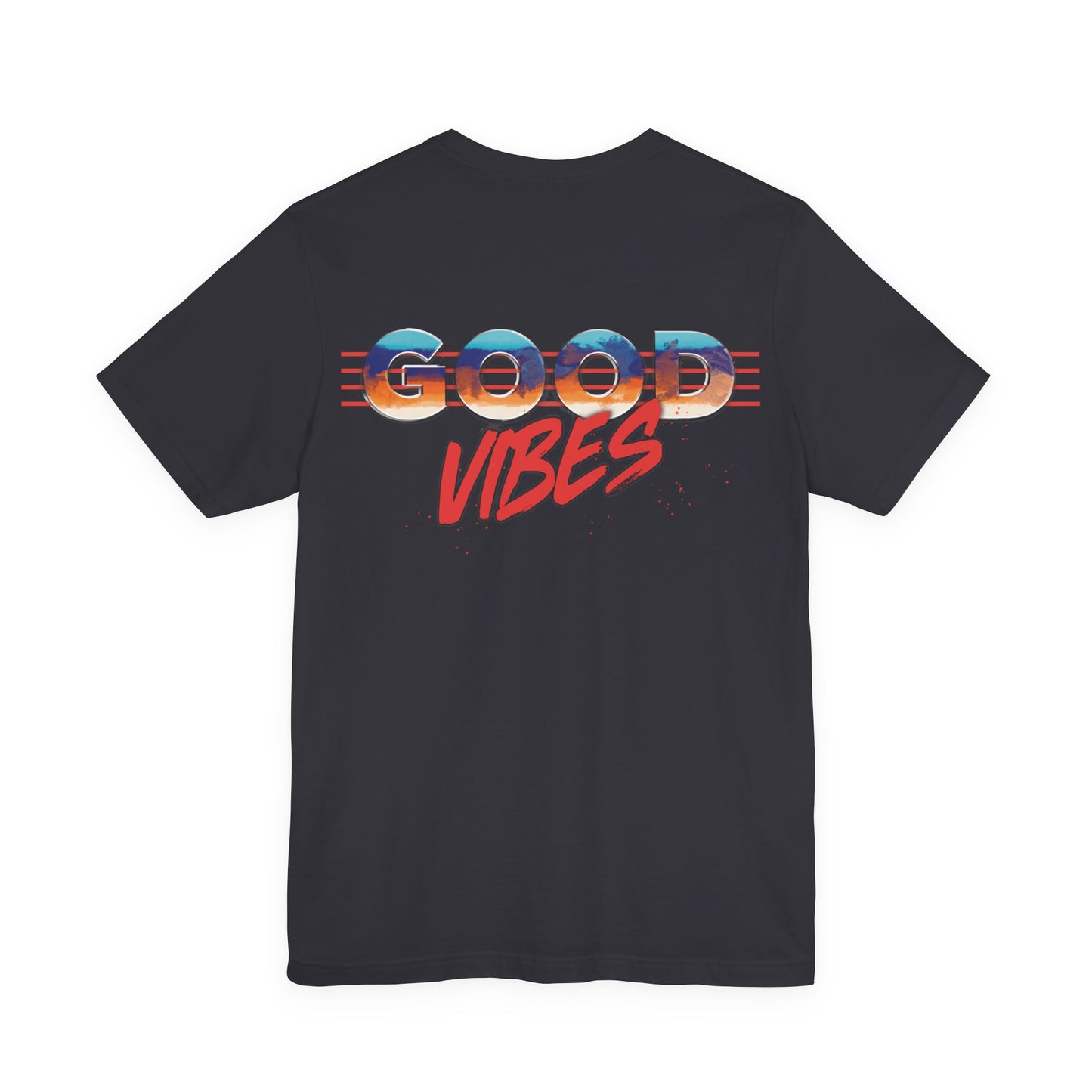 Good Vibes T-Shirt — Unisex lifestyle tee | NahCab Studio